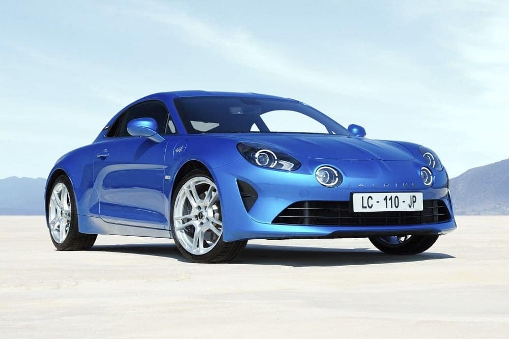 Alpine A110 équipé d'un moteur 1.8 TCe de 252 chevaux